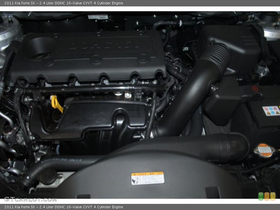 2.4 Liter DOHC 16-Valve CVVT 4 Cylinder Engine for the 2011 Kia Forte #40372249