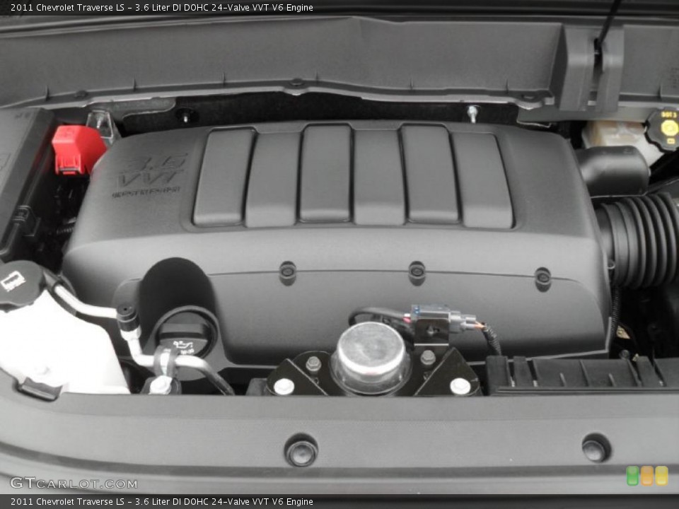 3.6 Liter DI DOHC 24-Valve VVT V6 Engine for the 2011 Chevrolet Traverse #40380157