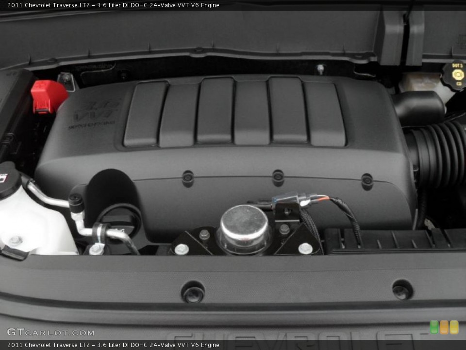 3.6 Liter DI DOHC 24-Valve VVT V6 Engine for the 2011 Chevrolet Traverse #40381469