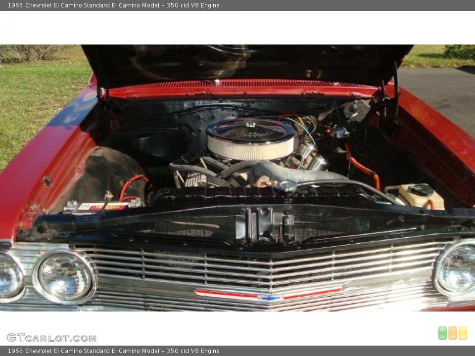 350 cid V8 Engine for the 1965 Chevrolet El Camino #40382806