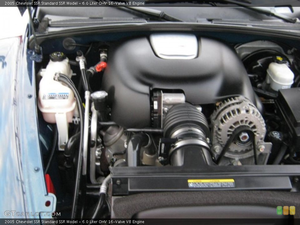 6.0 Liter OHV 16-Valve V8 Engine for the 2005 Chevrolet SSR #40387617