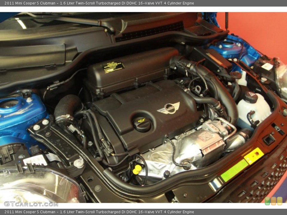 1.6 Liter Twin-Scroll Turbocharged DI DOHC 16-Valve VVT 4 Cylinder Engine for the 2011 Mini Cooper #40392433