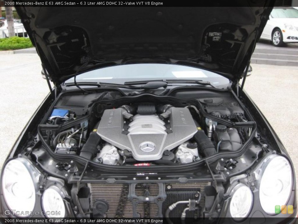 6.3 Liter AMG DOHC 32-Valve VVT V8 Engine for the 2008 Mercedes-Benz E #40398505