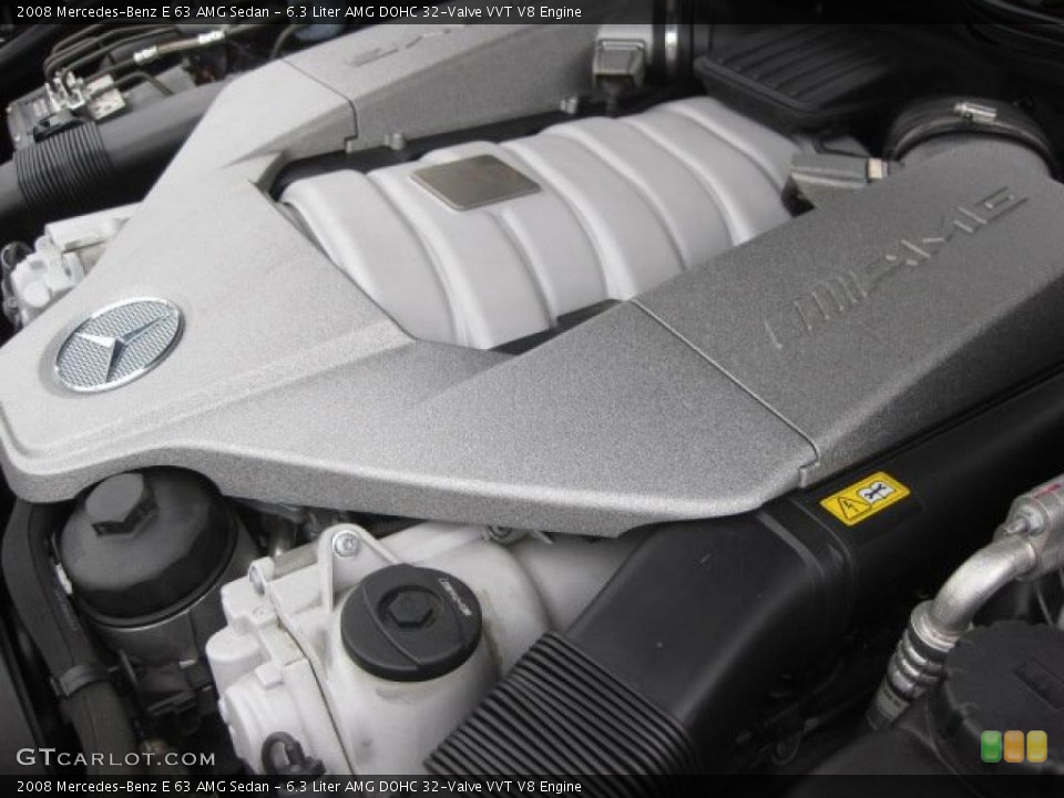 6.3 Liter AMG DOHC 32-Valve VVT V8 Engine for the 2008 Mercedes-Benz E #40398513