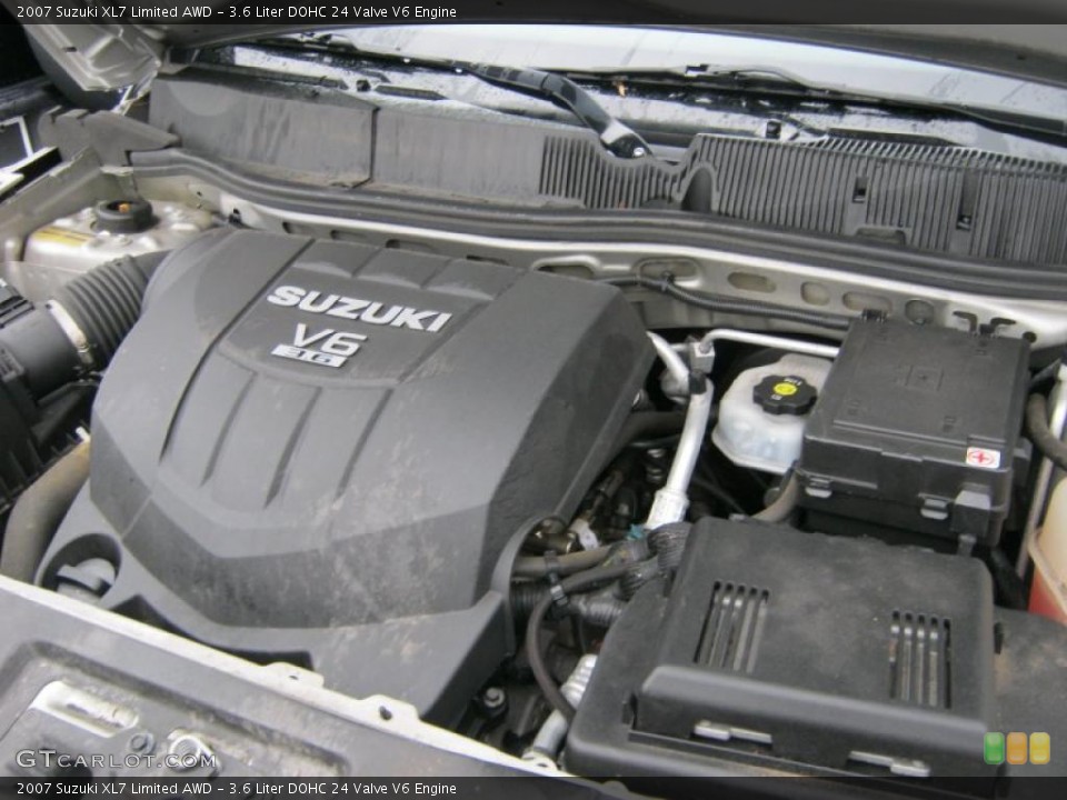 3.6 Liter DOHC 24 Valve V6 Engine for the 2007 Suzuki XL7 #40399961