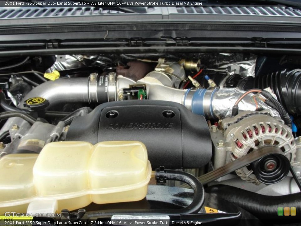 7.3 Liter OHV 16-Valve Power Stroke Turbo Diesel V8 Engine for the 2001 Ford F250 Super Duty #40402601