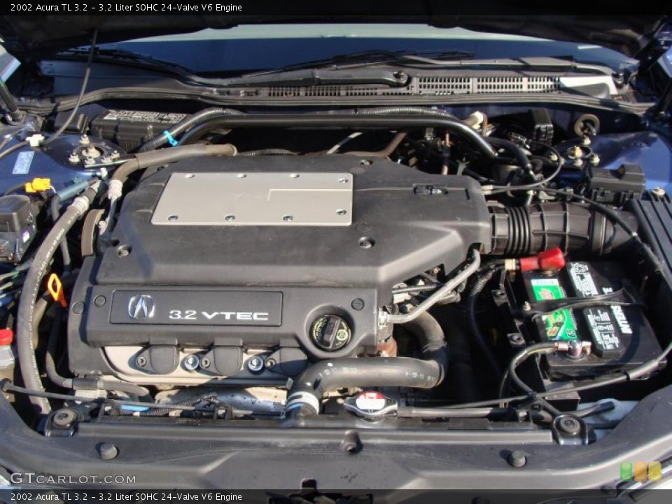 3.2 Liter SOHC 24-Valve V6 Engine for the 2002 Acura TL #40405685