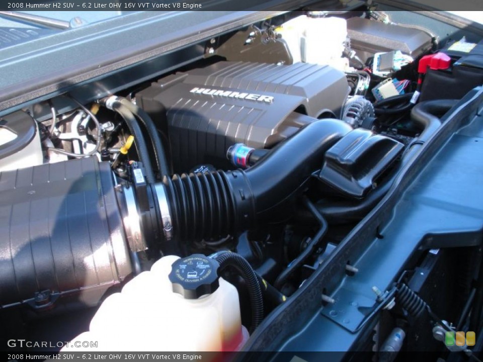 6.2 Liter OHV 16V VVT Vortec V8 Engine for the 2008 Hummer H2 #40414080