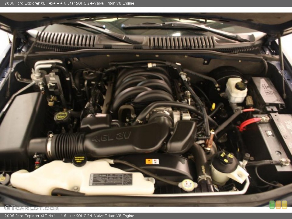 4.6 Liter SOHC 24-Valve Triton V8 Engine for the 2006 Ford Explorer #40414552