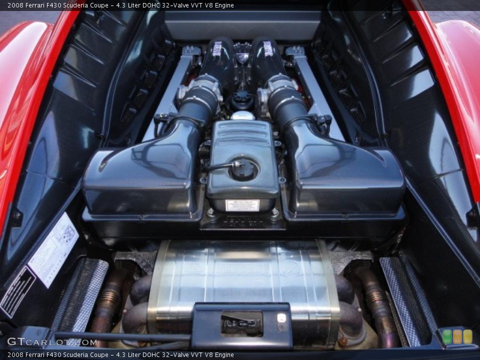4.3 Liter DOHC 32-Valve VVT V8 Engine for the 2008 Ferrari F430 #40414824