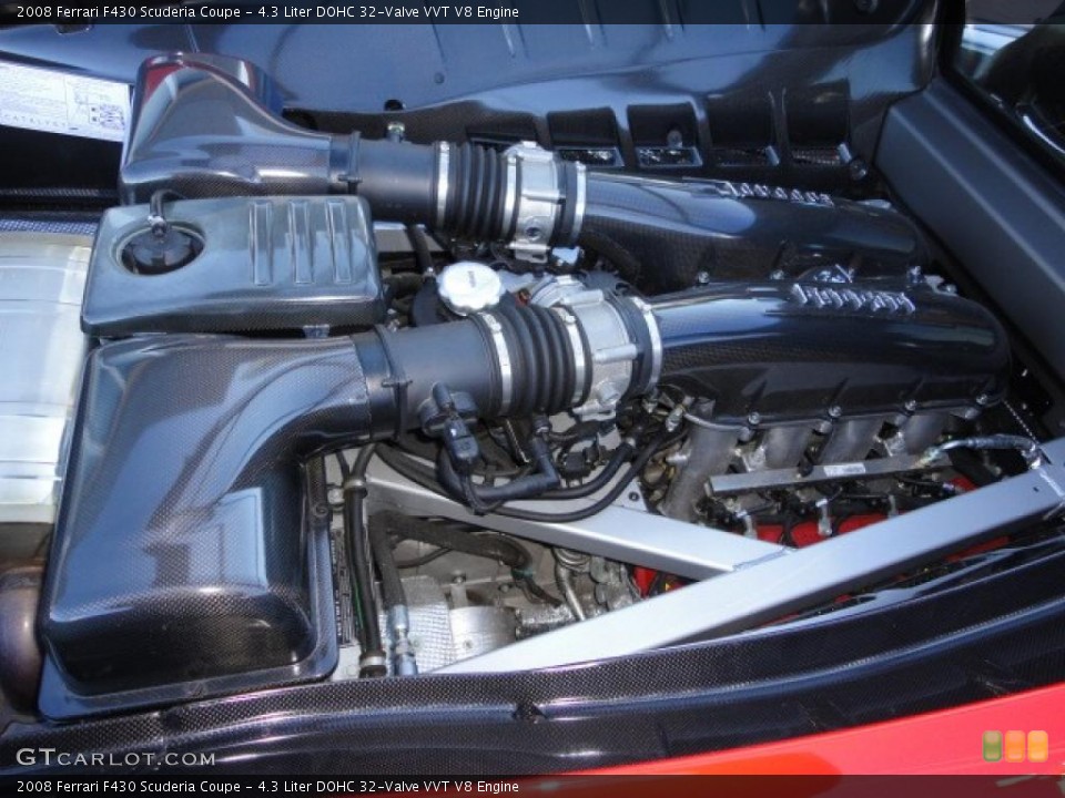 4.3 Liter DOHC 32-Valve VVT V8 Engine for the 2008 Ferrari F430 #40414840
