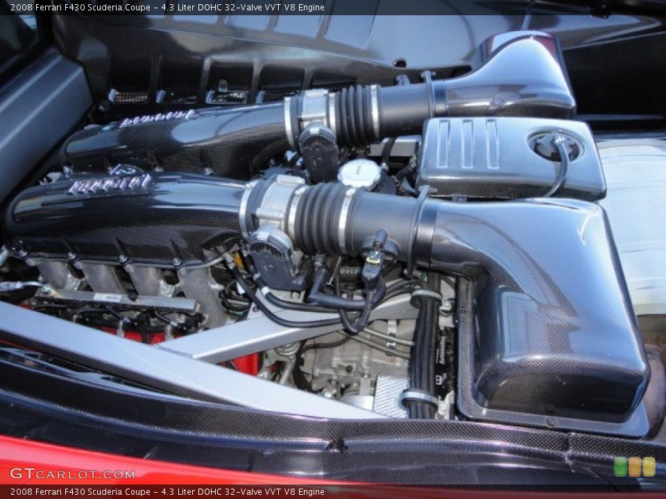 4.3 Liter DOHC 32-Valve VVT V8 Engine for the 2008 Ferrari F430 #40414856