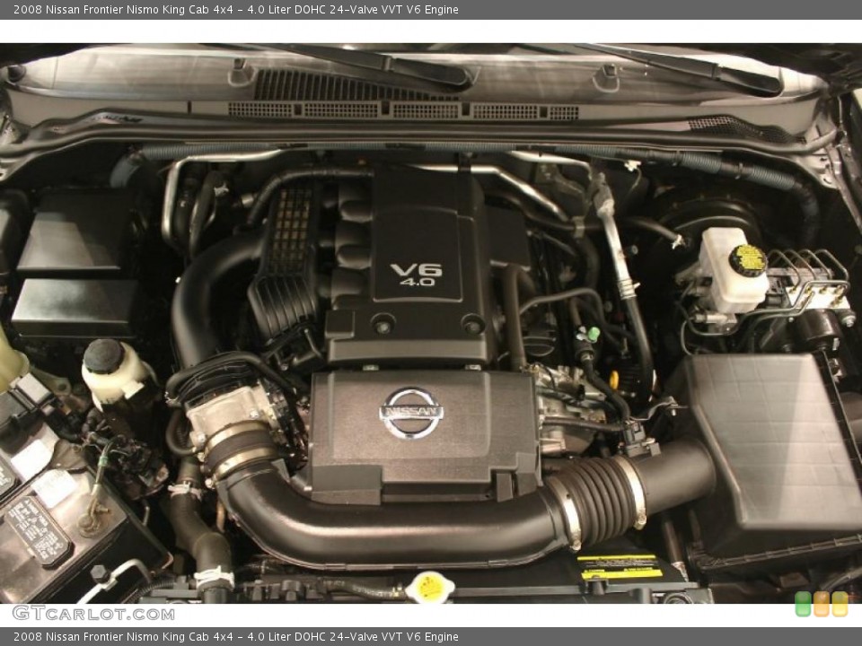 4.0 Liter DOHC 24-Valve VVT V6 Engine for the 2008 Nissan Frontier #40415172