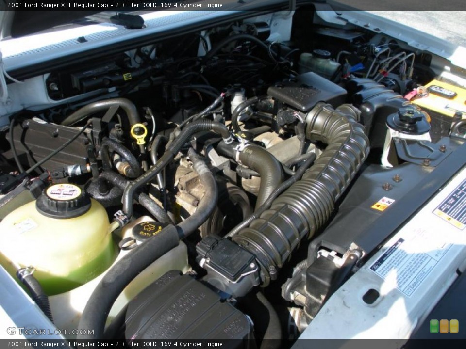 2.3 Liter DOHC 16V 4 Cylinder 2001 Ford Ranger Engine