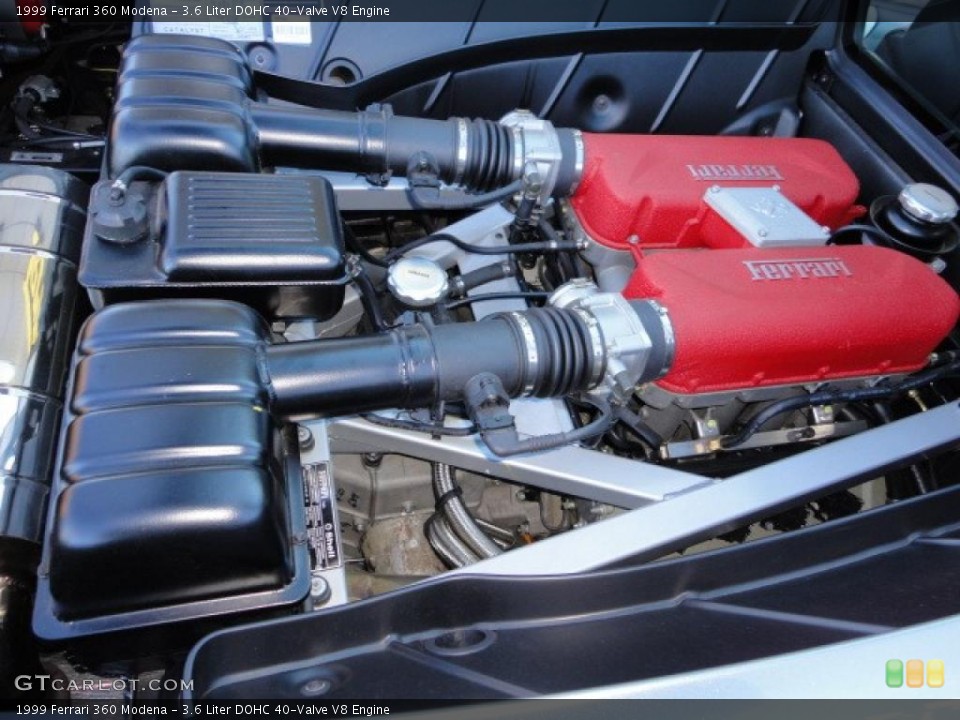 3.6 Liter DOHC 40-Valve V8 Engine for the 1999 Ferrari 360 #40415432