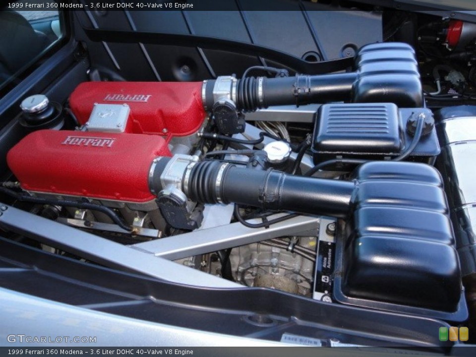 3.6 Liter DOHC 40-Valve V8 Engine for the 1999 Ferrari 360 #40415452