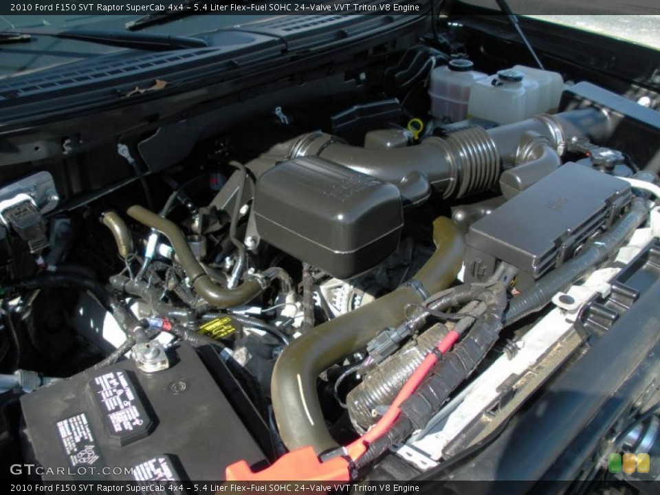 5.4 Liter Flex-Fuel SOHC 24-Valve VVT Triton V8 Engine for the 2010 Ford F150 #40416528