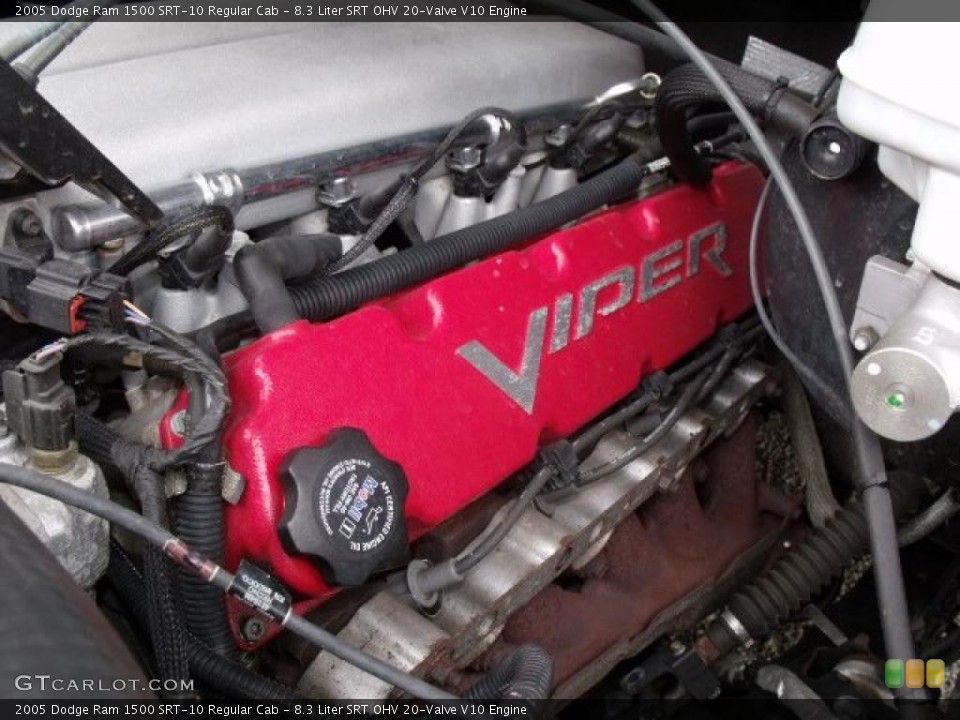 8.3 Liter SRT OHV 20-Valve V10 Engine for the 2005 Dodge Ram 1500 #40424432