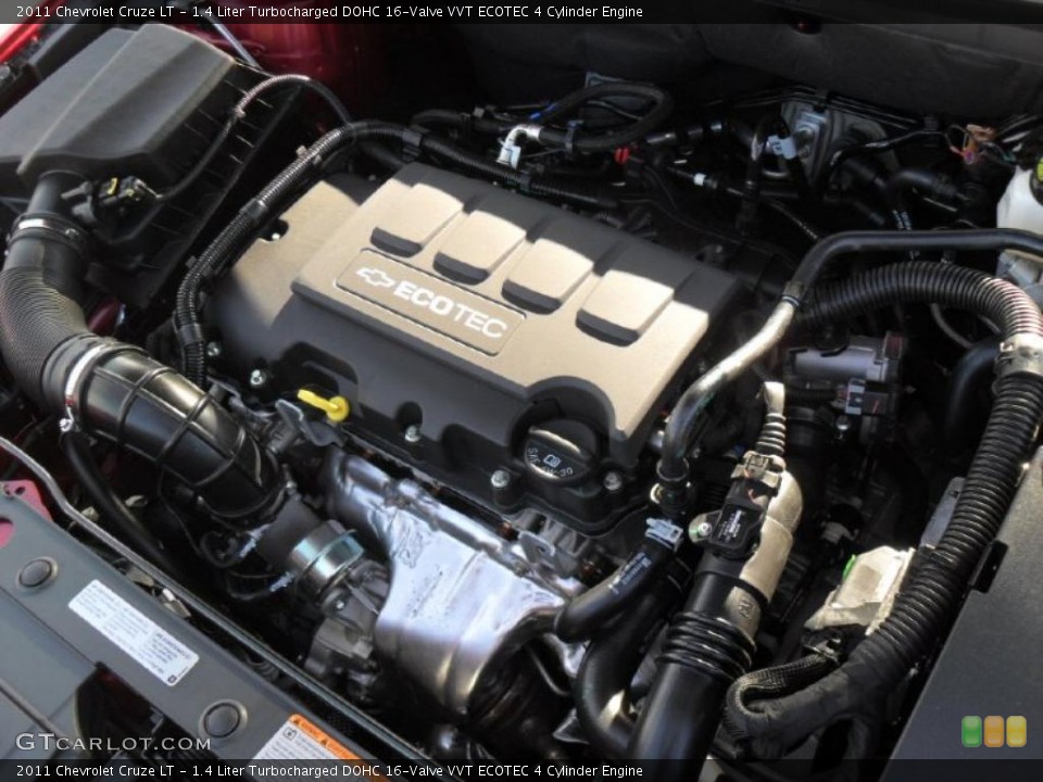 1.4 Liter Turbocharged DOHC 16-Valve VVT ECOTEC 4 Cylinder Engine for the 2011 Chevrolet Cruze #40427576