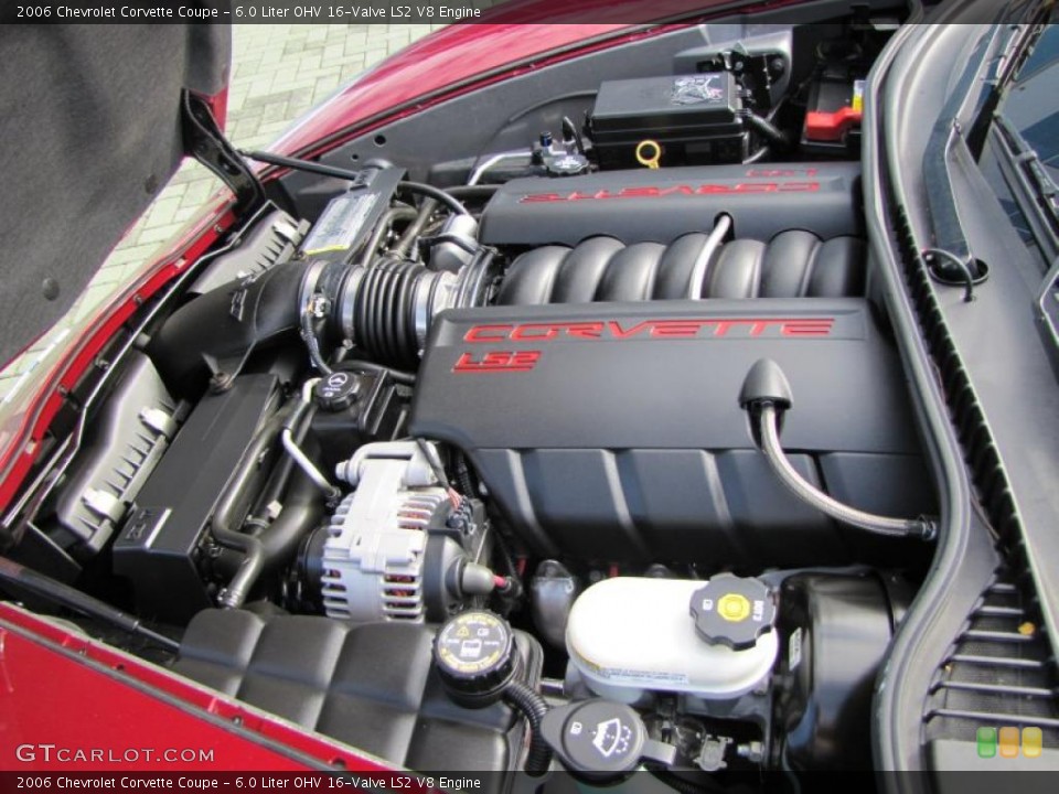 6.0 Liter OHV 16-Valve LS2 V8 Engine for the 2006 Chevrolet Corvette #40430632