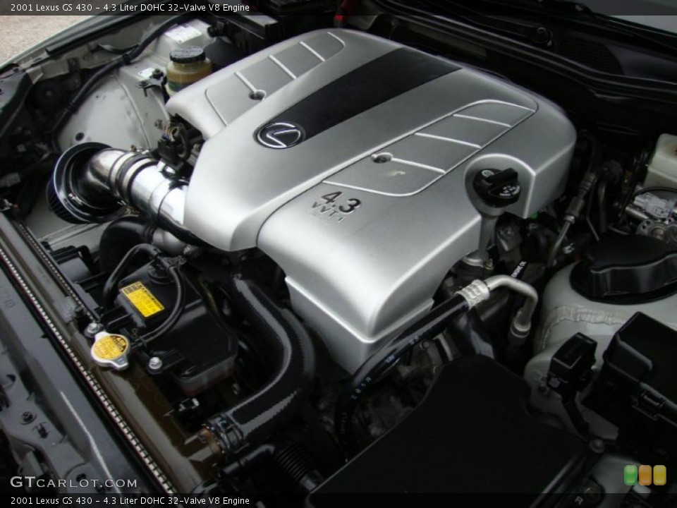 4.3 Liter DOHC 32-Valve V8 Engine for the 2001 Lexus GS #40432452