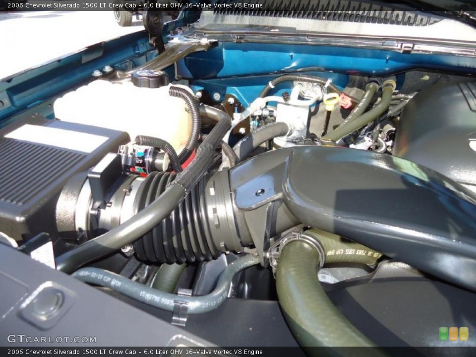 6.0 Liter OHV 16-Valve Vortec V8 Engine for the 2006 Chevrolet Silverado 1500 #40434812
