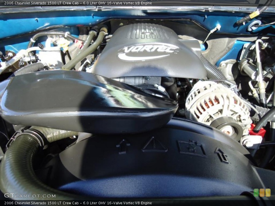 6.0 Liter OHV 16-Valve Vortec V8 Engine for the 2006 Chevrolet Silverado 1500 #40434828