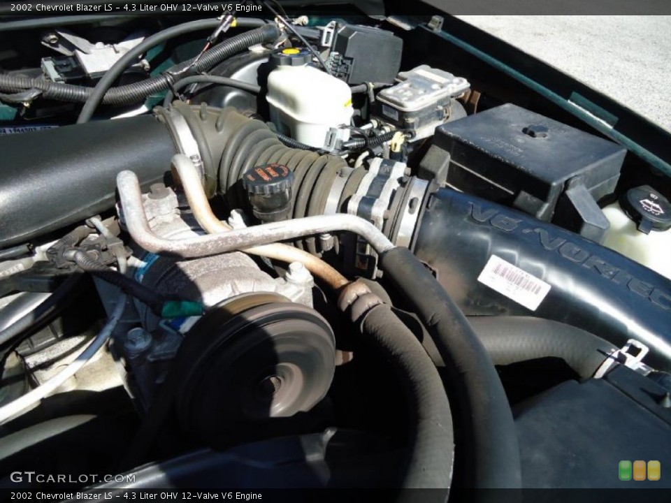 4.3 Liter OHV 12-Valve V6 Engine for the 2002 Chevrolet Blazer #40435256