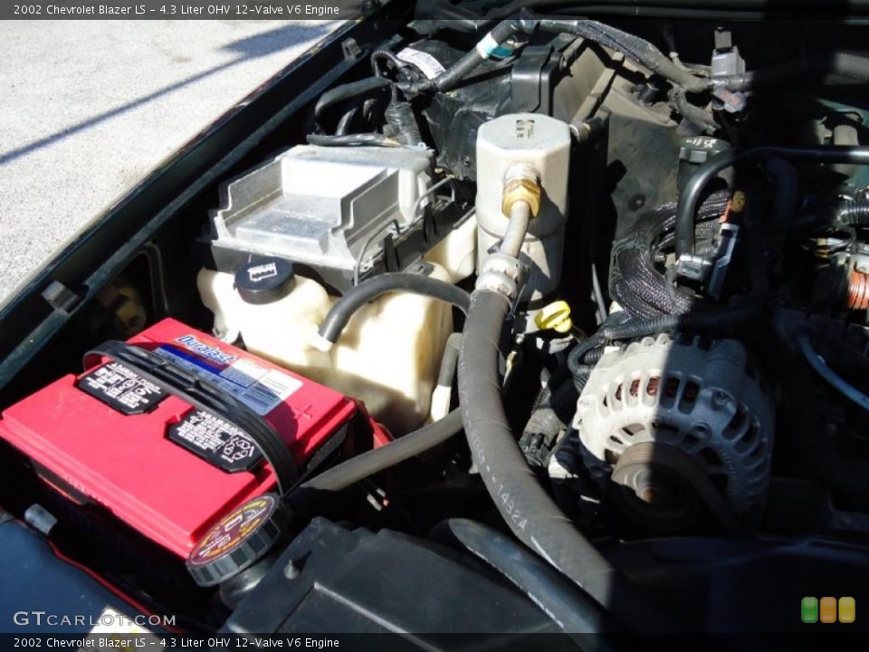 4.3 Liter OHV 12-Valve V6 Engine for the 2002 Chevrolet Blazer #40435272
