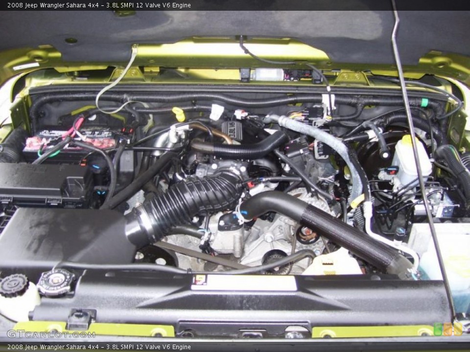 3.8L SMPI 12 Valve V6 Engine for the 2008 Jeep Wrangler #40437944