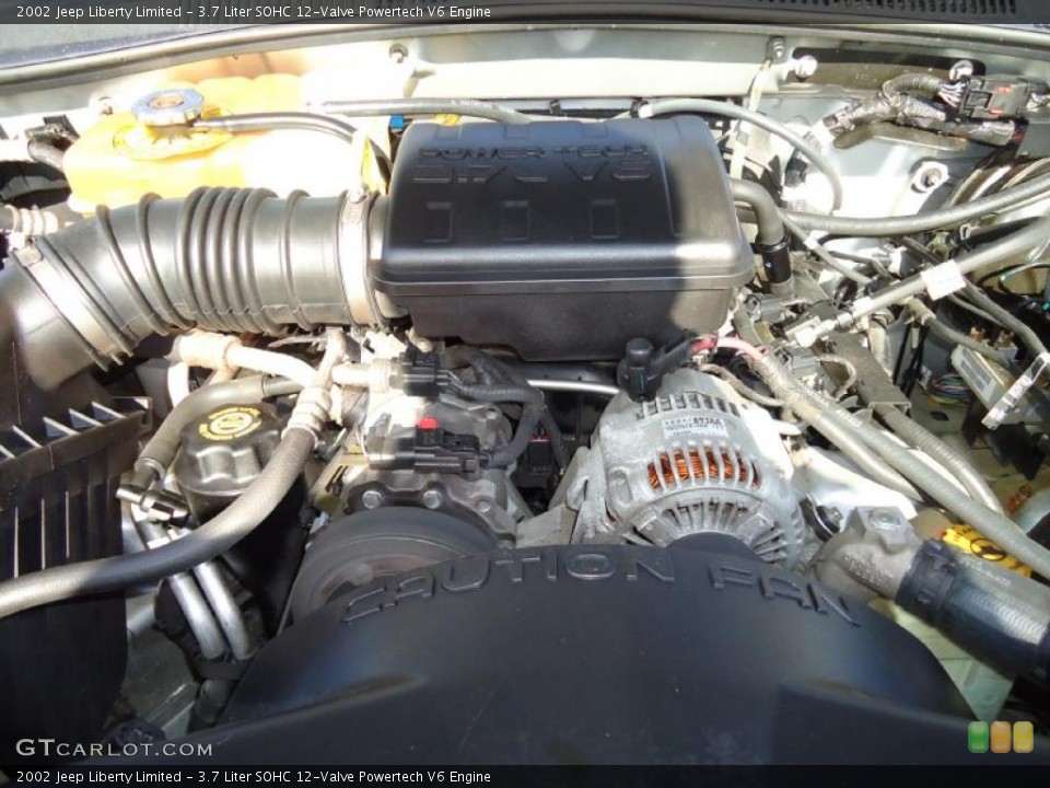 3.7 Liter SOHC 12-Valve Powertech V6 Engine for the 2002 Jeep Liberty #40441813