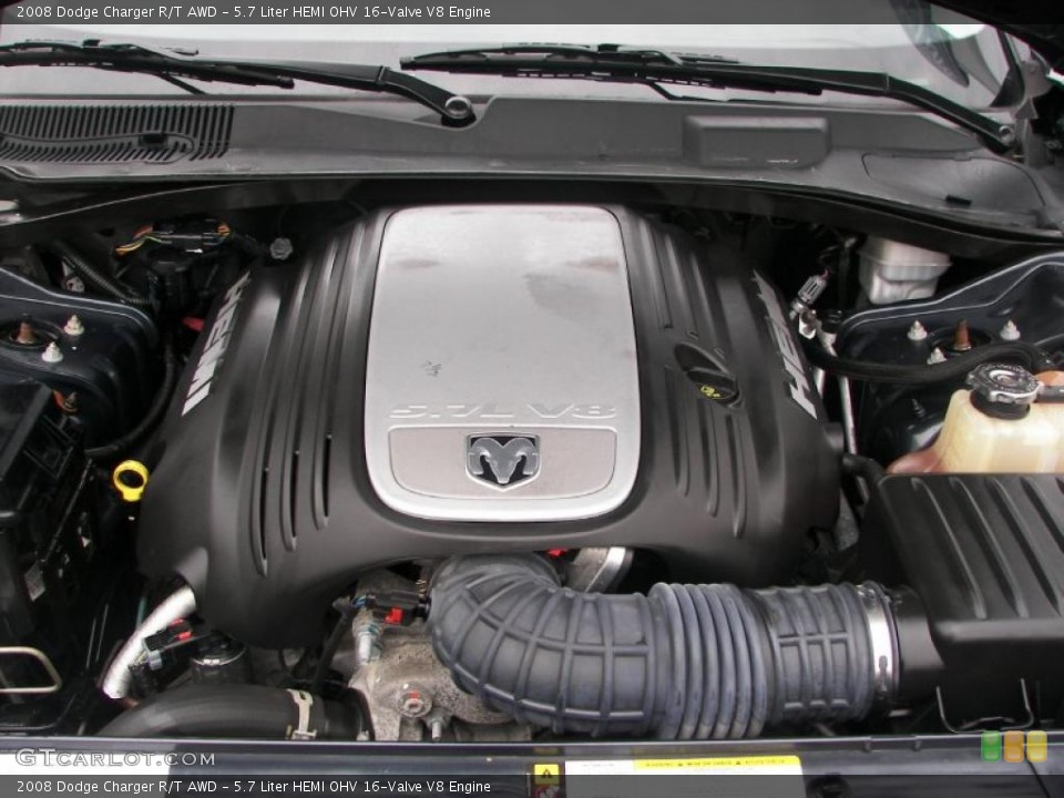 5.7 Liter HEMI OHV 16-Valve V8 Engine for the 2008 Dodge Charger #40443801