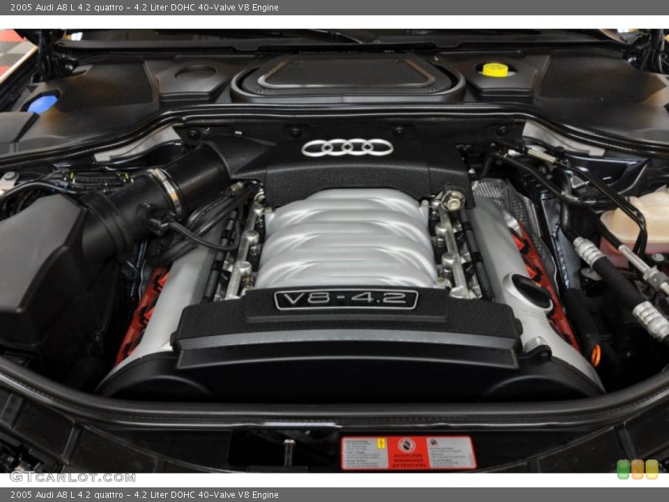4.2 Liter DOHC 40-Valve V8 Engine for the 2005 Audi A8 #40452610