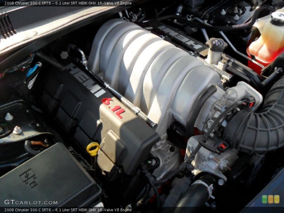 6.1 Liter SRT HEMI OHV 16-Valve V8 Engine for the 2008 Chrysler 300 #40454829