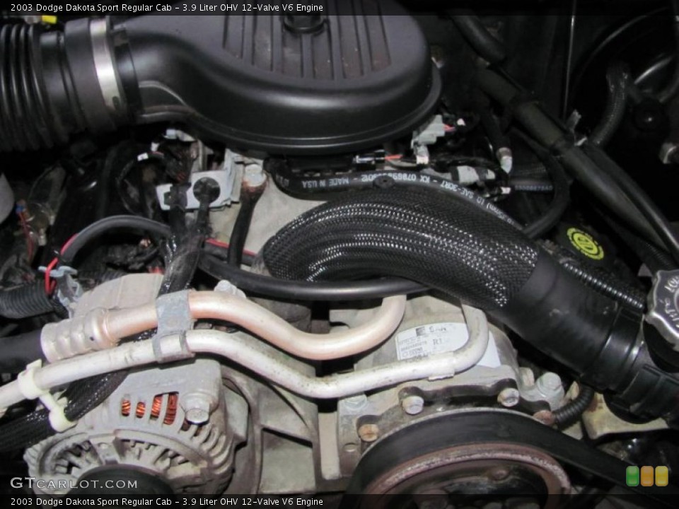 3.9 Liter OHV 12-Valve V6 Engine for the 2003 Dodge Dakota #40458690