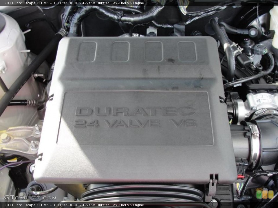 3.0 Liter DOHC 24-Valve Duratec Flex-Fuel V6 Engine for the 2011 Ford Escape #40459886