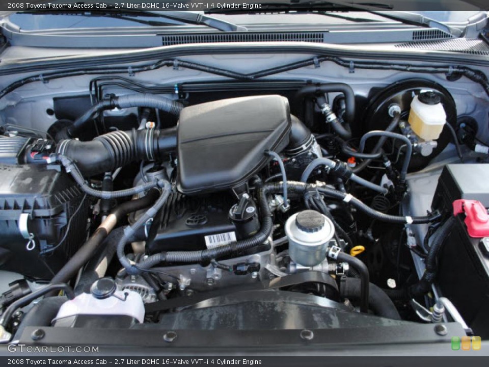 2.7 Liter DOHC 16-Valve VVT-i 4 Cylinder Engine for the 2008 Toyota Tacoma #40465703