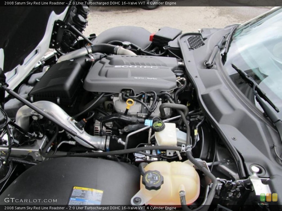 2.0 Liter Turbocharged DOHC 16-Valve VVT 4 Cylinder Engine for the 2008 Saturn Sky #40466179