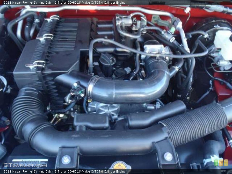 2.5 Liter DOHC 16-Valve CVTCS 4 Cylinder Engine for the 2011 Nissan Frontier #40480218