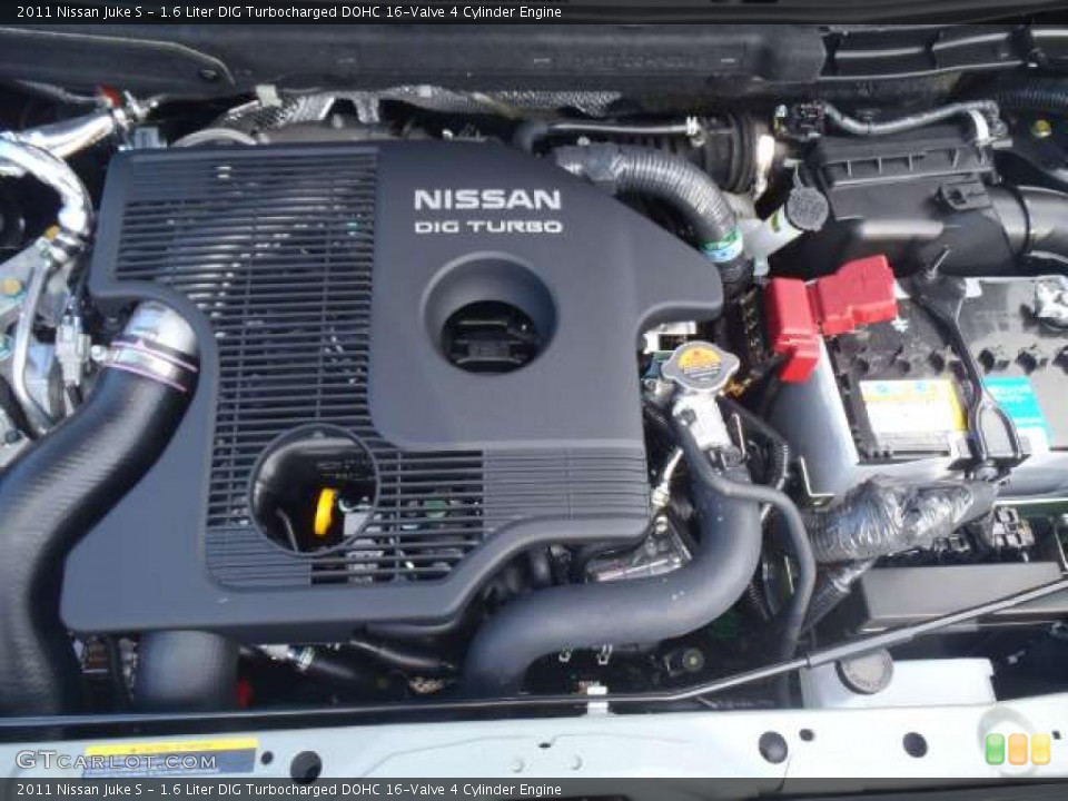 1.6 Liter DIG Turbocharged DOHC 16-Valve 4 Cylinder Engine for the 2011 Nissan Juke #40481034