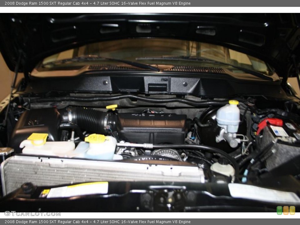 4.7 Liter SOHC 16-Valve Flex Fuel Magnum V8 Engine for the 2008 Dodge Ram 1500 #40481654