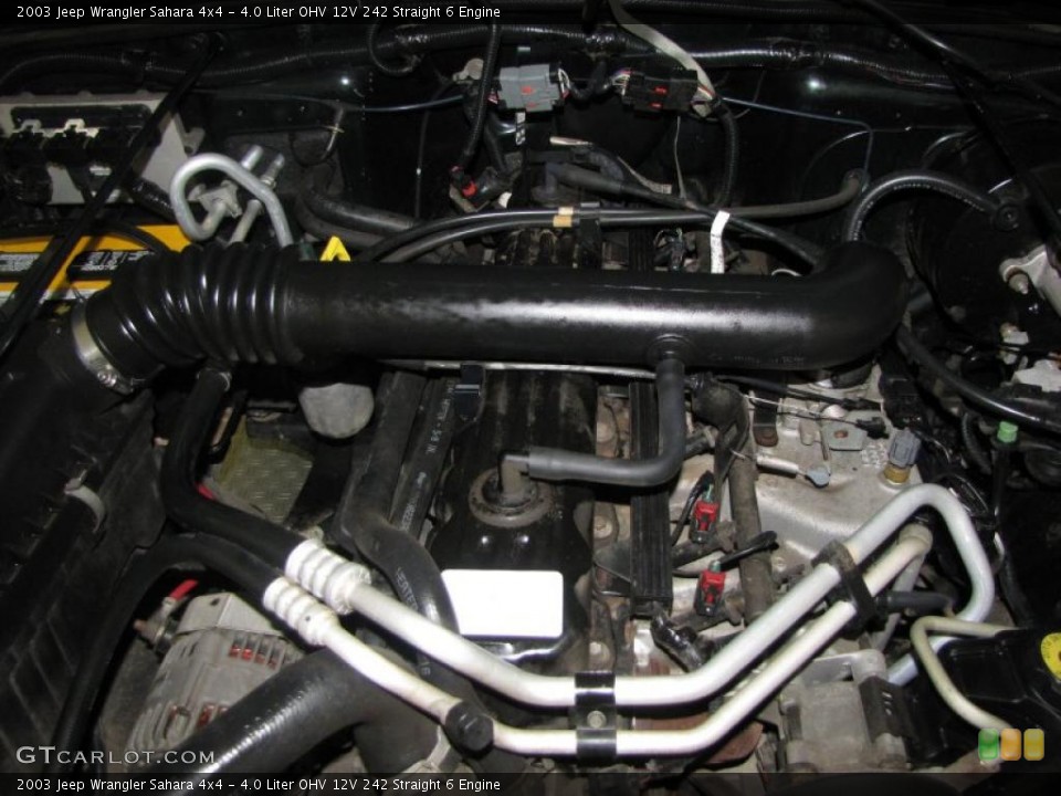 4.0 Liter OHV 12V 242 Straight 6 Engine for the 2003 Jeep Wrangler #40481710