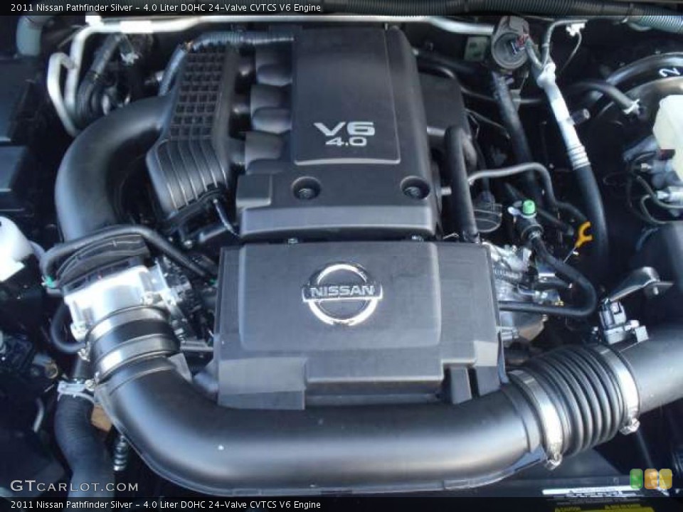 4.0 Liter DOHC 24-Valve CVTCS V6 Engine for the 2011 Nissan Pathfinder #40481766