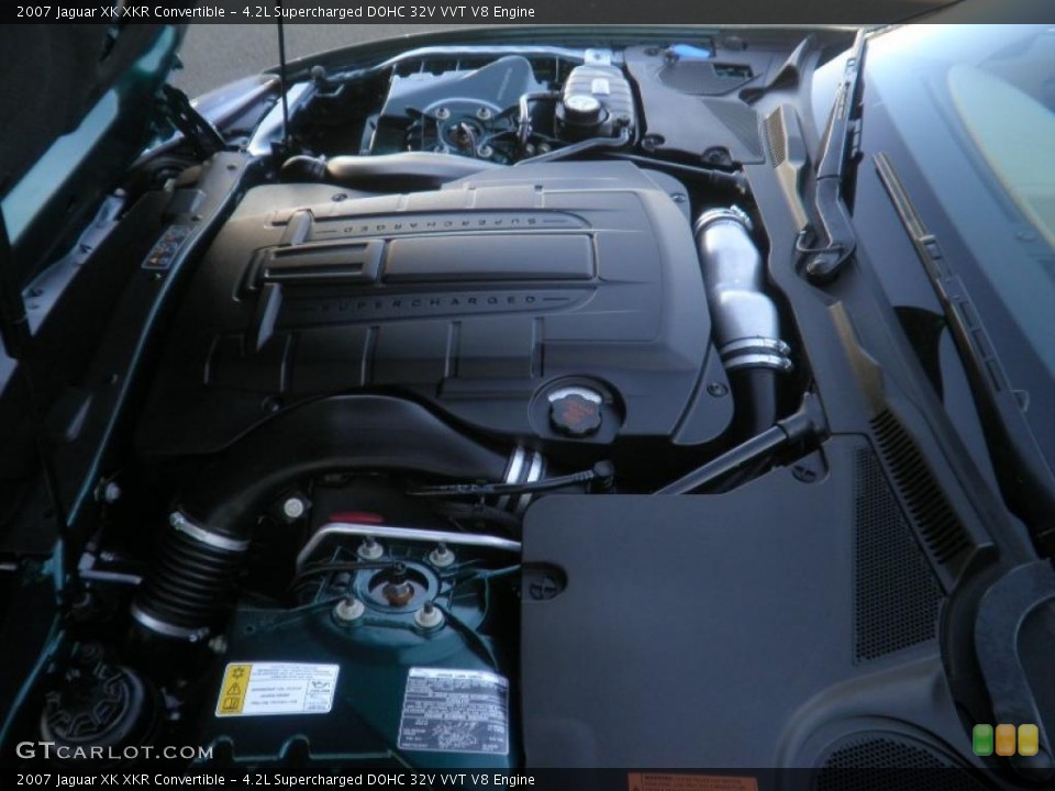 4.2L Supercharged DOHC 32V VVT V8 Engine for the 2007 Jaguar XK #40485834