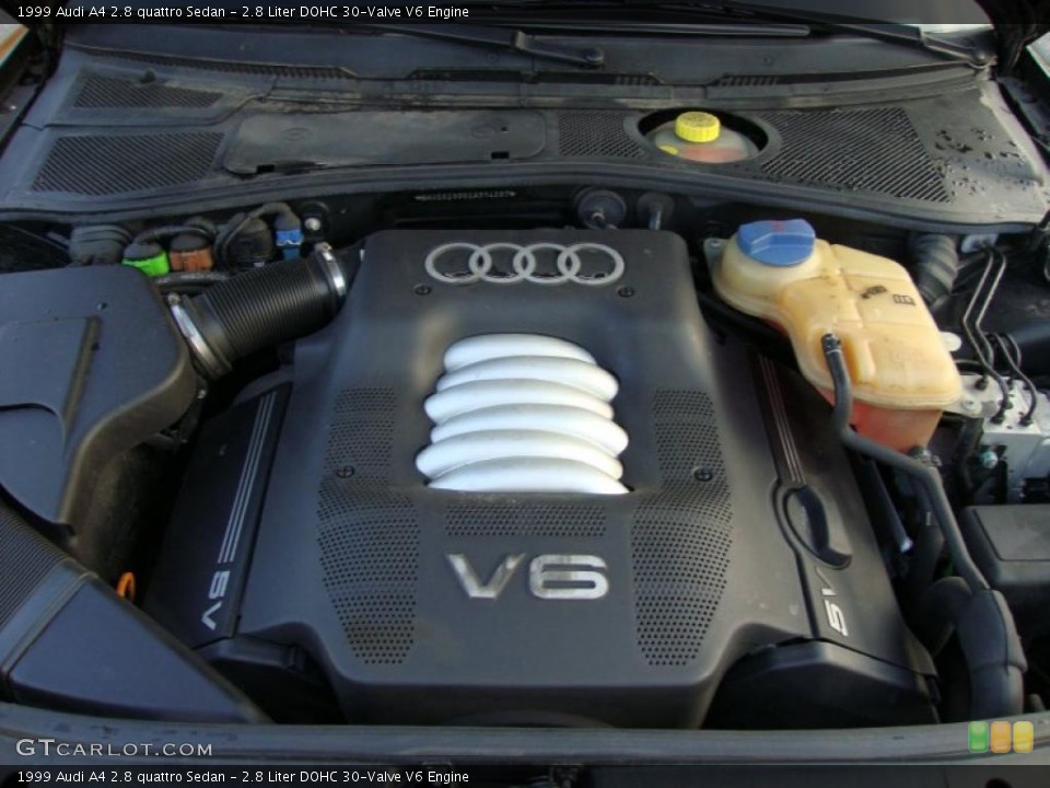 2.8 Liter DOHC 30-Valve V6 Engine for the 1999 Audi A4 #40491506