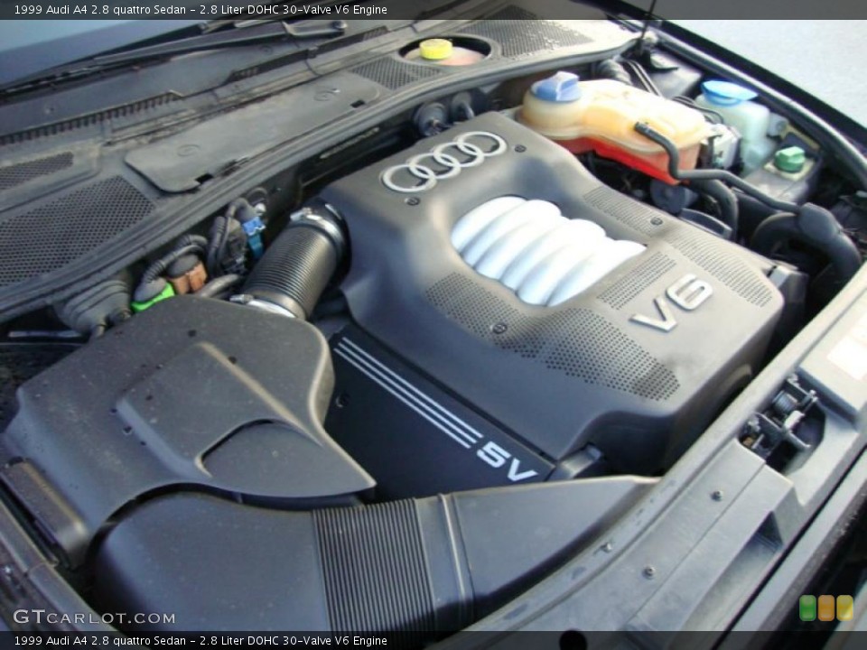 2.8 Liter DOHC 30-Valve V6 Engine for the 1999 Audi A4 #40491538
