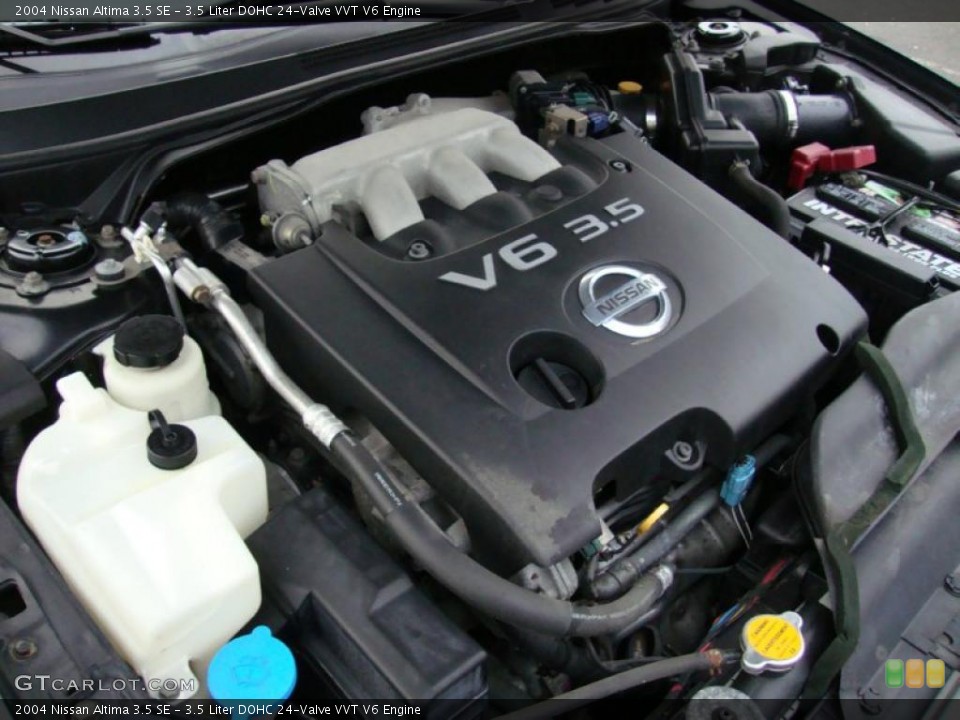 3.5 Liter DOHC 24-Valve VVT V6 Engine for the 2004 Nissan Altima #40495666