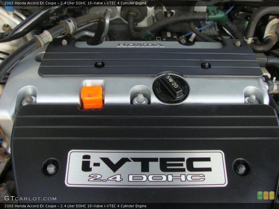 2.4 Liter DOHC 16-Valve i-VTEC 4 Cylinder Engine for the 2003 Honda Accord #40497762