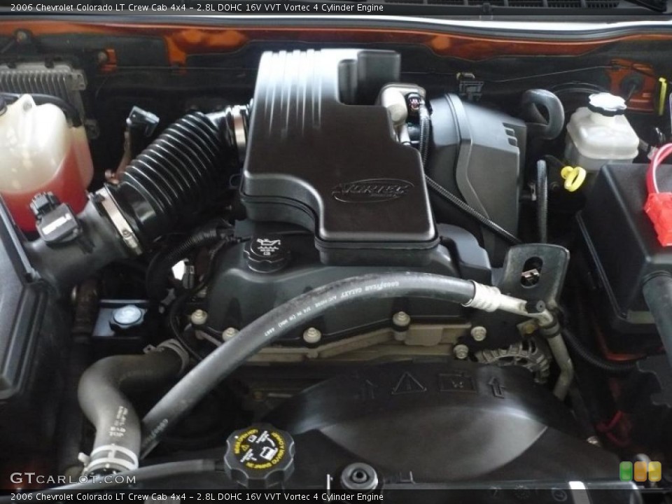2.8L DOHC 16V VVT Vortec 4 Cylinder Engine for the 2006 Chevrolet Colorado #40500942