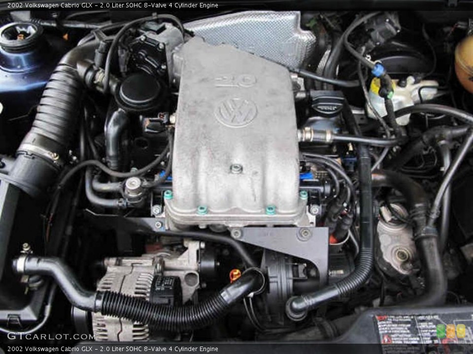 2.0 Liter SOHC 8-Valve 4 Cylinder Engine for the 2002 Volkswagen Cabrio #40501318